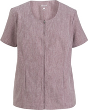 Load image into Gallery viewer, Melange Ladies Full Zip Tunic (Decorated)