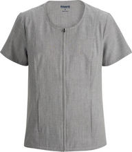 Load image into Gallery viewer, Melange Ladies Full Zip Tunic (Decorated)