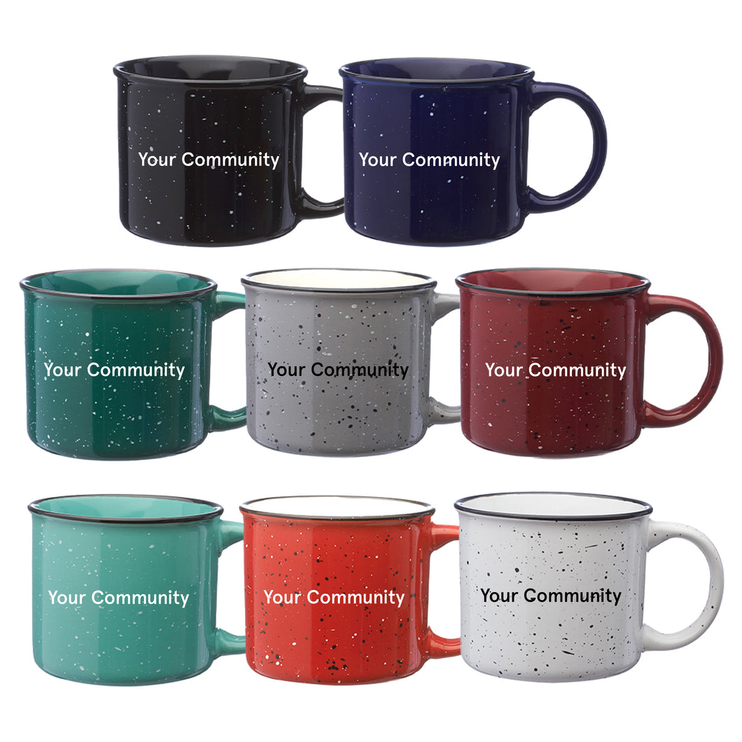 13oz Ceramic Campfire Mug
