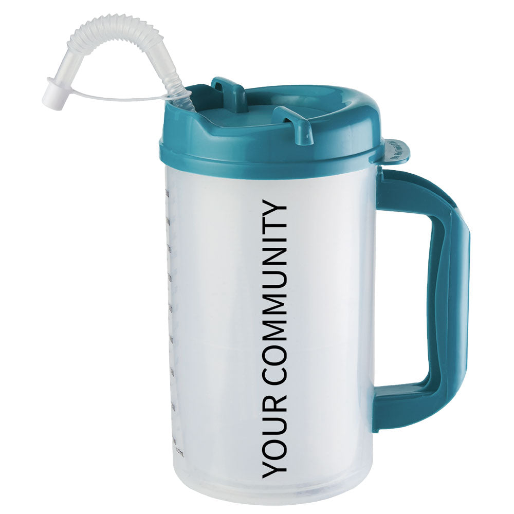 32oz Measurement Mug: MOQ 75 -$7.15