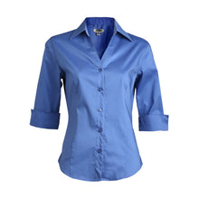 Load image into Gallery viewer, Ladies Stretch Broadcloth Blouse (Blank)
