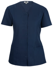 Load image into Gallery viewer, Essential Ladies Snap Front Housekeeping Smock (Blank)
