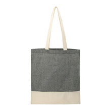 Load image into Gallery viewer, Split Recycled Cotton Twill Convention Tote : MOQ 150 - $3.49
