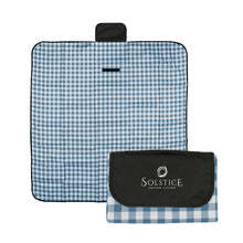 Load image into Gallery viewer, Gingham Roll-Up Picnic Blanket : MOQ 50- $12.99
