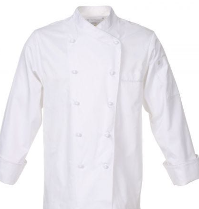 Milan Premium Cotton Chef Coat (Decorated)