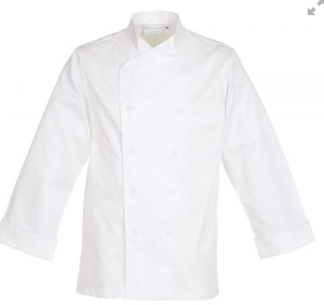 Oslo Premium Cotton Chef Coat (Blank)