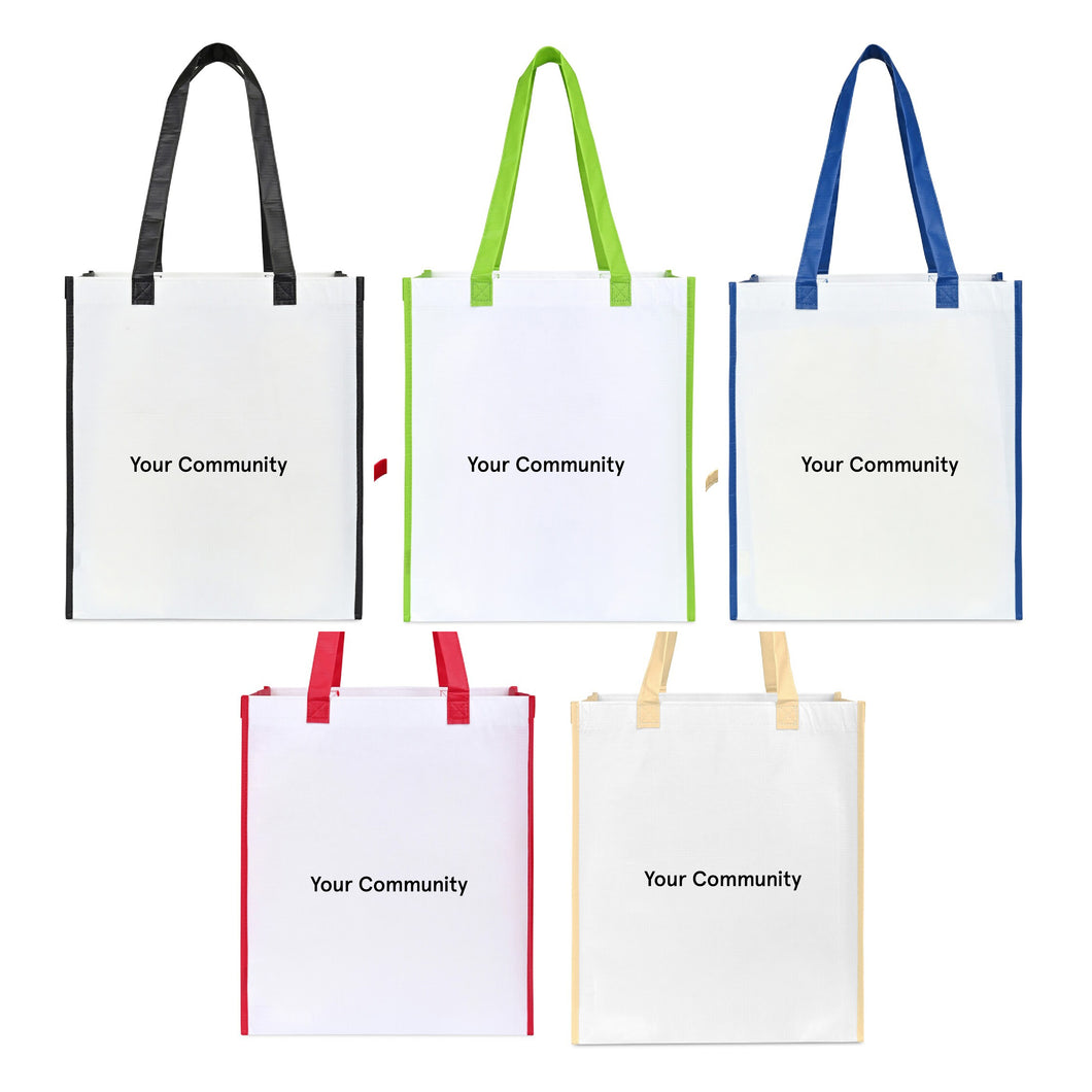 Harlow Laminated Recycled Shopper