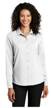 Load image into Gallery viewer, Port Ladies Long Sleeve Staff Shirt (Blank)
