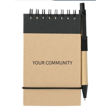 Load image into Gallery viewer, 5&quot; x 4&quot; FSC Mix Recycled Spiral Jotter with Pen : MOQ 300- $2.05
