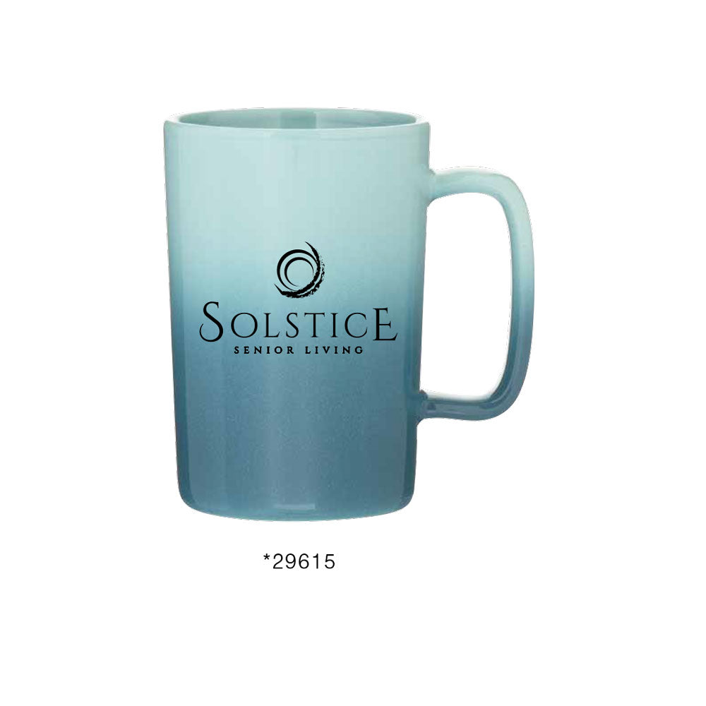 Rush 14 oz Ceramic Mug : MOQ 48 -$8.95