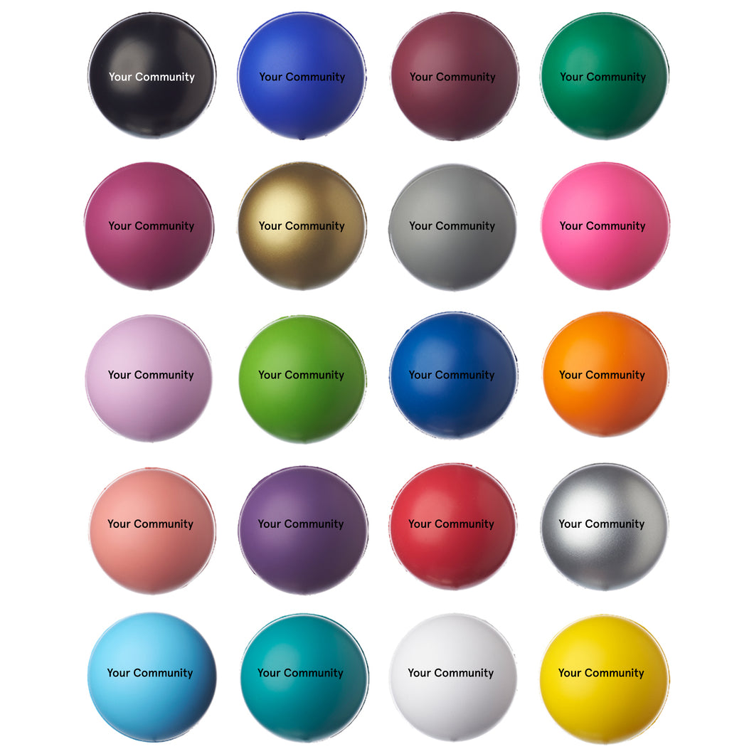 Round Foam Stress Balls