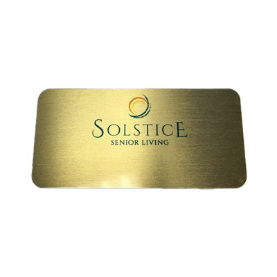 Gold Resident Name Badge