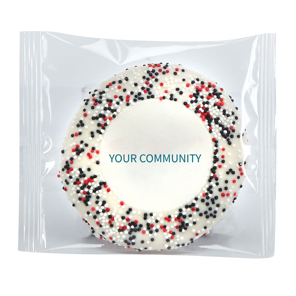 Individually Wrapped Sugar Cookie: MOQ 250 - $3.75