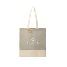 Load image into Gallery viewer, Split Recycled Cotton Twill Convention Tote : MOQ 150 - $3.49
